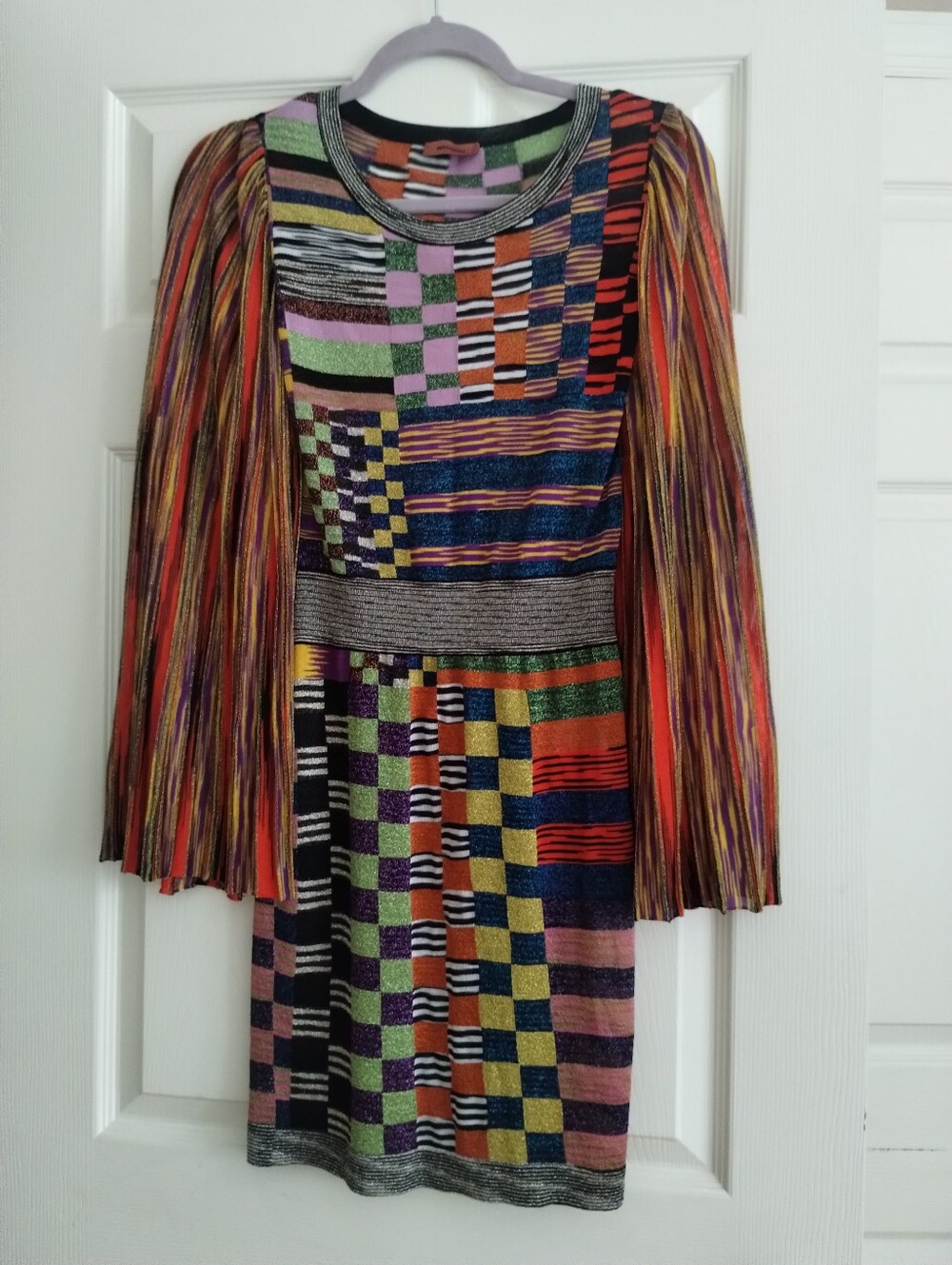 Missoni Aboto Multicolor Knit Mini Dress 38 - Picture 11 of 11